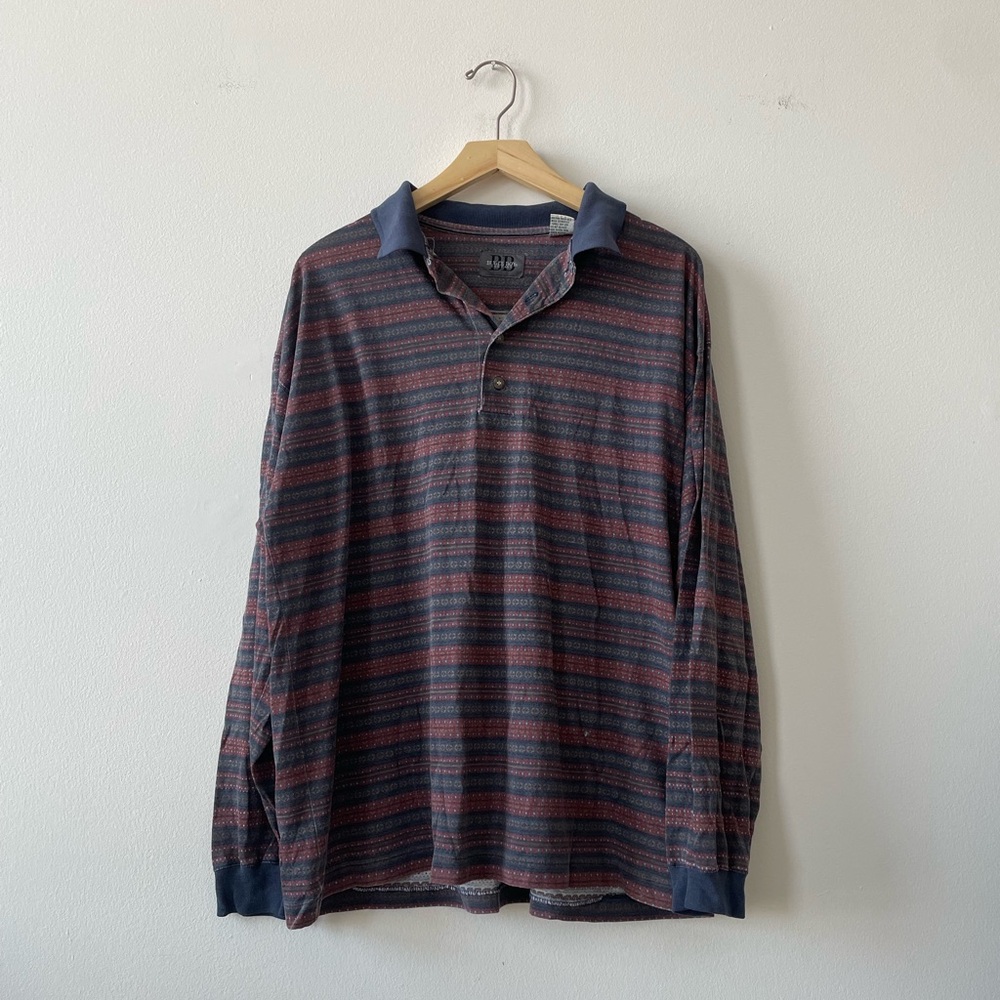 Bugle Boy Striped Polo Shirt